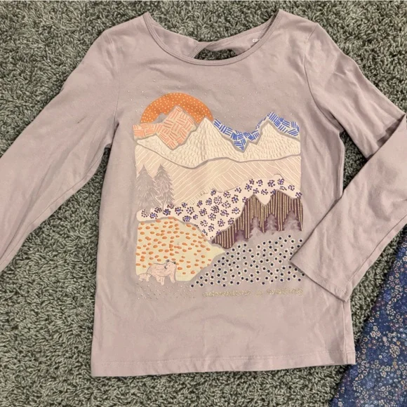 Carter's long sleeve shirt and legging bundle-2 full mix & match outfits! Size 8 - Picture 8 of 11